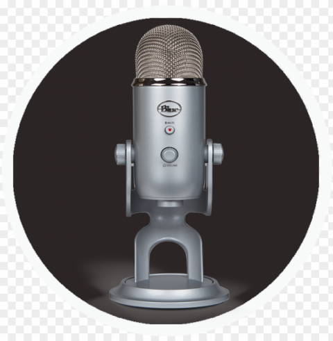 blue yeti mic sample rate - microphone Clear Background PNG Isolated Graphic