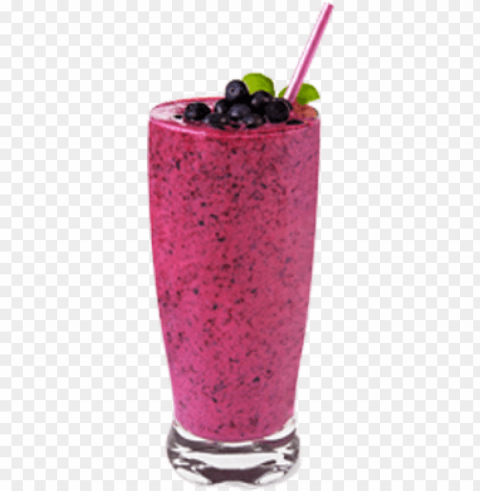 blueberry power - aronia smoothie PNG Graphic with Isolated Clarity