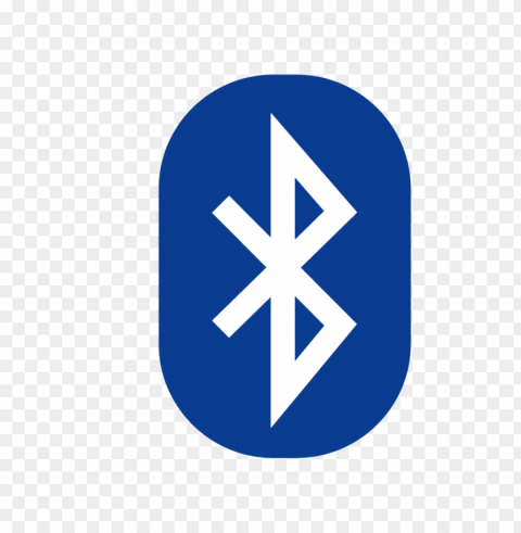 bluetooth logo background photoshop Isolated Item on Transparent PNG Format