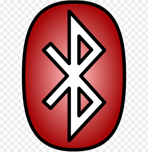 bluetooth logo transparent Isolated PNG Element with Clear Transparency