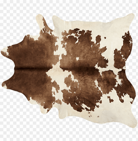 board cowhide rug - cow hide ru Transparent Background PNG Isolated Element