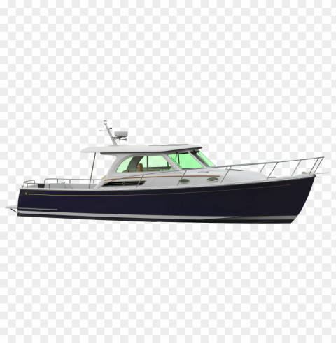 boat Isolated PNG Element with Clear Transparency