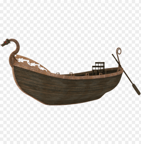 boat Isolated Subject in Transparent PNG Format