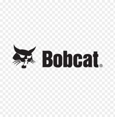 bobcat logo vector download free PNG Graphic with Isolated Clarity