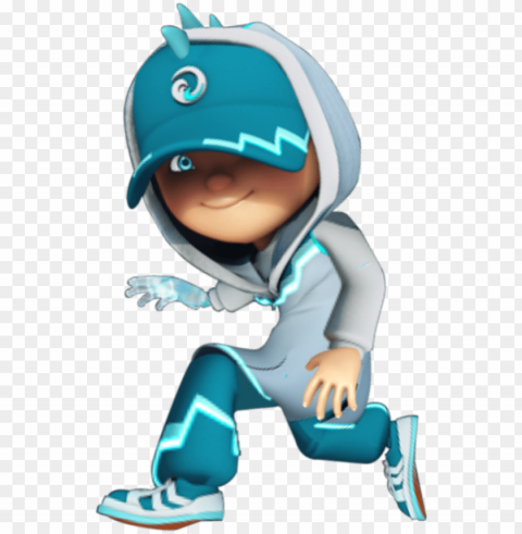 boboiboy ais 2 - boboiboy ice the movie Isolated Item in HighQuality Transparent PNG