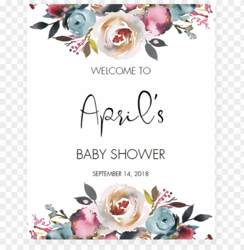 bohemian shower welcome sign template by littlesizzle - baby shower sign free PNG file with no watermark