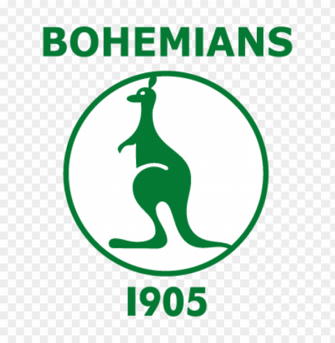bohemians 1905 vector logo Transparent PNG images set