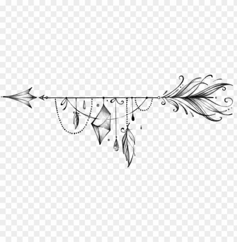 boho arrows hand drawn Transparent background PNG images comprehensive collection