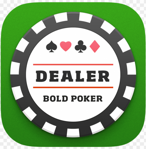 bold poker ios7 app icon big - ico Transparent PNG images for printing