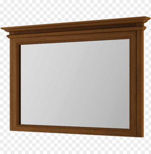 bolero wall mirror - darby home co delilah rectangle accent wall mirror Transparent Background PNG Isolated Art