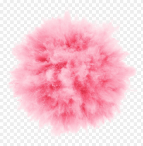 #bomb #explosion #smoke #pink #ftestickers - particulas rosa Transparent Background Isolated PNG Figure