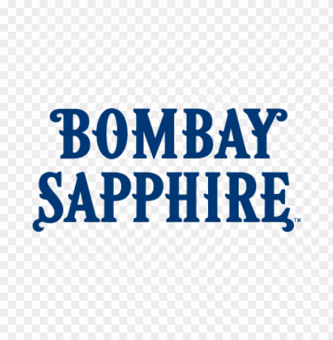 bombay sapphire logo vector free download Transparent Background Isolated PNG Illustration