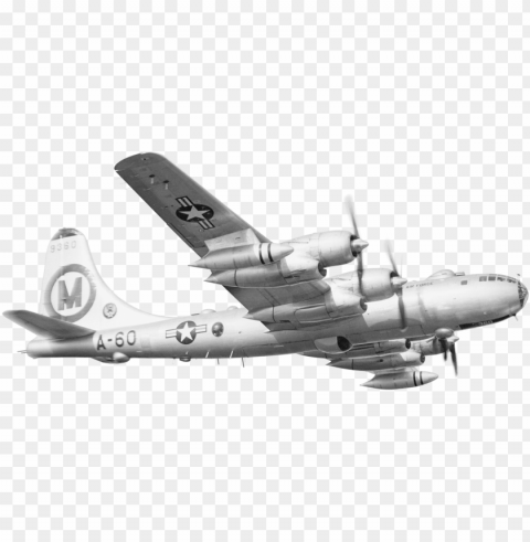 bomber plane png clip black and white stock - boeing b-29 superfortress Alpha PNGs