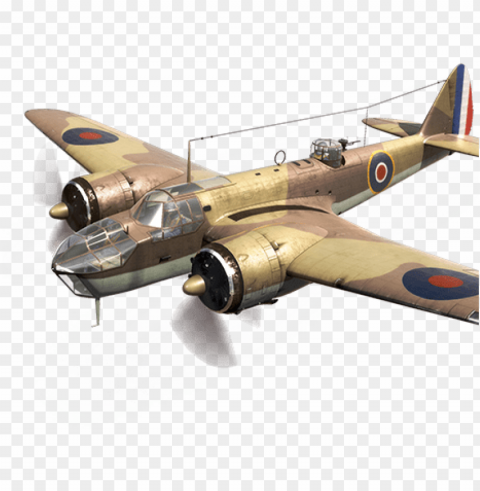 bombers 1 bg bomber - english ww2 plane Transparent Background PNG Isolated Icon