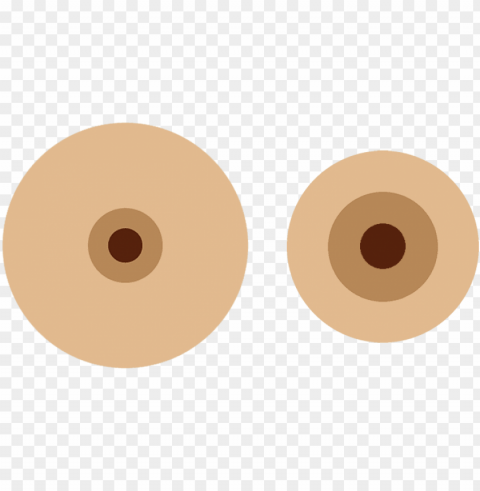 Boobs-2 - Circle Isolated Graphic On HighResolution Transparent PNG