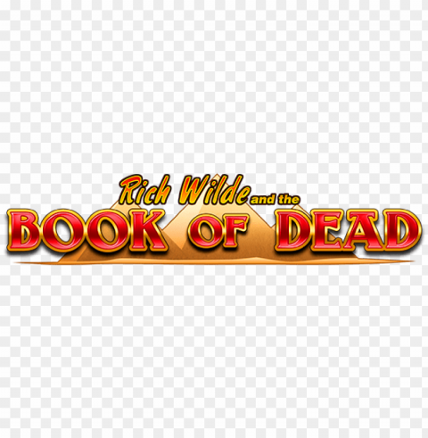 book of dead slot logo Isolated Item with Transparent PNG Background PNG transparent with Clear Background ID 850d65ef