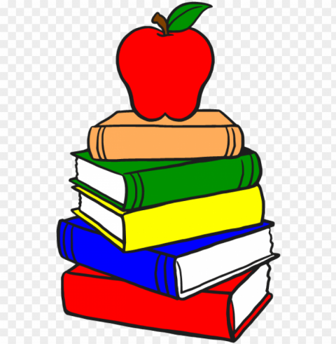 book stack - cartoon picture of books PNG images with no fees