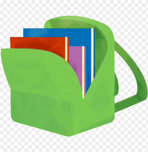 books in the bag PNG icons with transparency