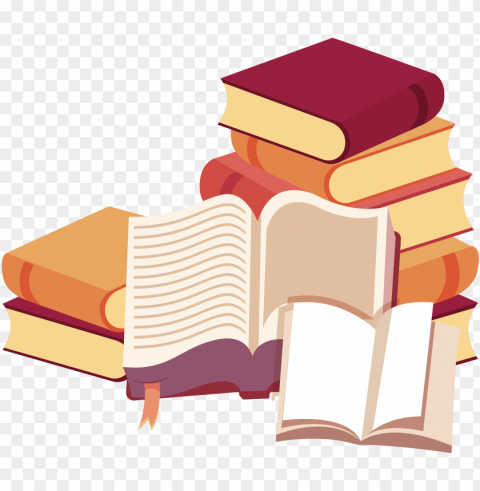 books vector PNG transparent photos mega collection