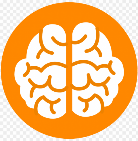 boosts brain development - transparent brain clipart PNG Isolated Object on Clear Background