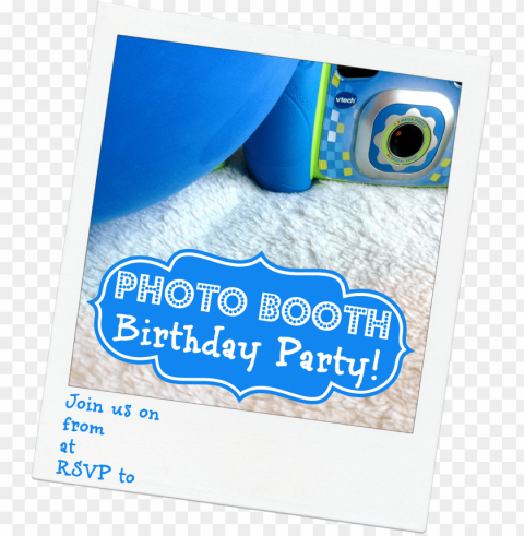 booth party invitation PNG transparent vectors