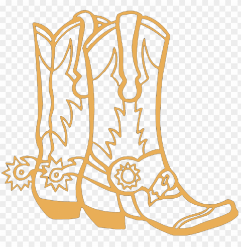 boots - cowboy boots clipart High Resolution PNG Isolated Illustration