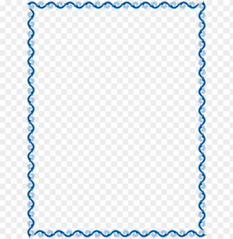 border blue - outline border design simple Clear Background PNG Isolated Element Detail