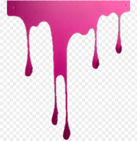 border edging frame pink paint dripping drip wet overla - colorfulness PNG clear images PNG transparent with Clear Background ID 1c4efb12