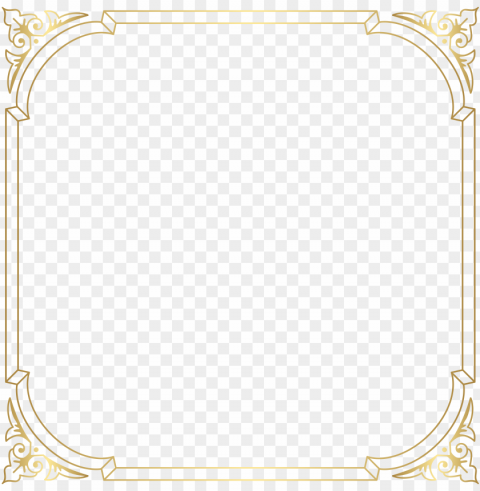 Border Frame Clip Art Image Transparent Cutout PNG Isolated Element