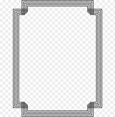 border line design Isolated Subject in HighResolution PNG