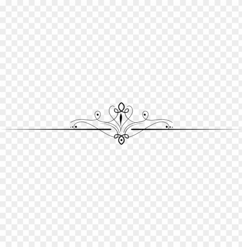 border line design Isolated Subject on Clear Background PNG
