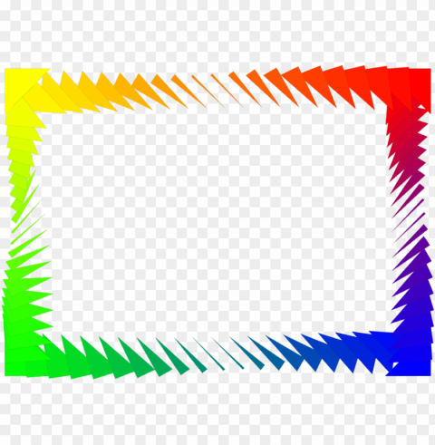 border rainbow stock photo ilration of a colorful - page border colorful Free PNG images with transparent layers compilation