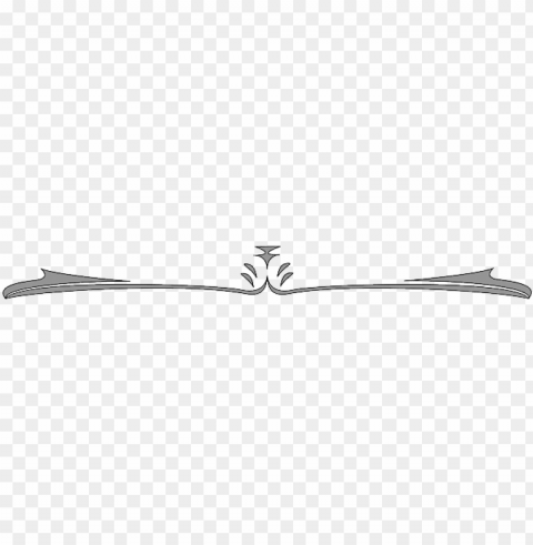 Border2 - End Line Border Isolated Item With Transparent PNG Background