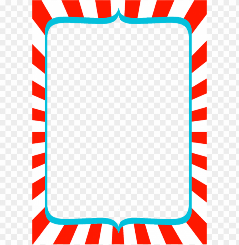 borders and frames for kids Isolated Design Element in PNG Format