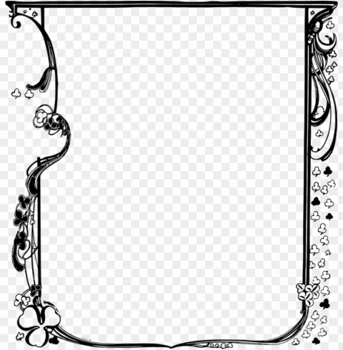 borders and frames saint patrick's day picture frames - page frame Transparent background PNG images comprehensive collection