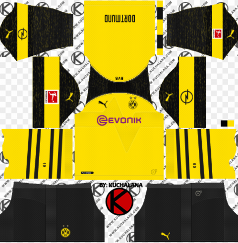 borussia dortmund 201819 kit - dream league soccer kit dortmund 2019 Free PNG images with transparent layers compilation