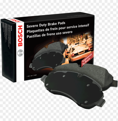 bosch severe duty just got better with optimal all-around - bosch severe duty brake pads PNG no background free PNG transparent with Clear Background ID bc4c9dff