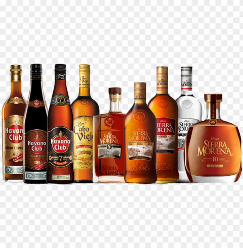 botellas curso ron - rum PNG Image with Clear Background Isolation
