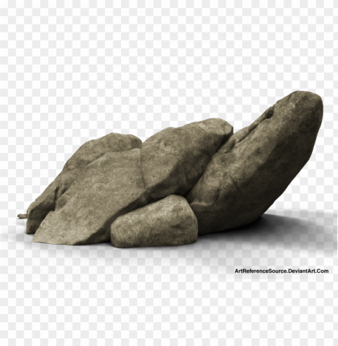 boulders Isolated Element on HighQuality PNG