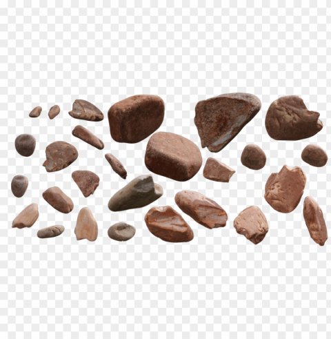 boulders Isolated Illustration on Transparent PNG