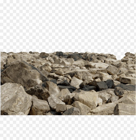 boulders PNG files with alpha channel assortment