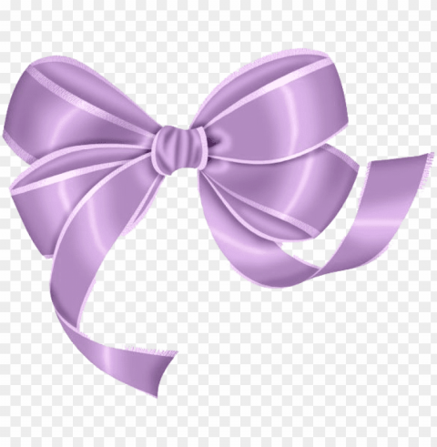 bow purple Alpha channel transparent PNG