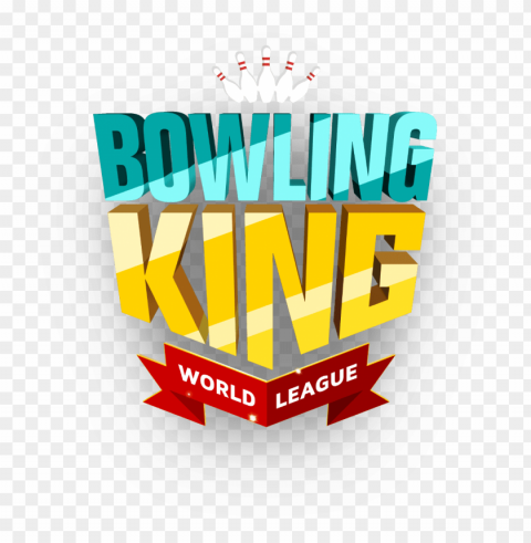 bowling king logo - graphic desi PNG graphics with alpha transparency broad collection