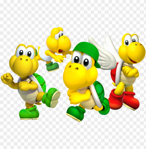 #bowser #characetrs #gaming #luigi #mario #nintendo - koopa troopa PNG images with alpha channel selection
