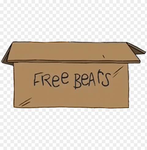 box - road we bare bears PNG with no background required