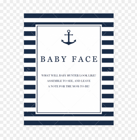 boy baby shower baby face game printable by littlesizzle - baby shower advice si Transparent PNG graphics library