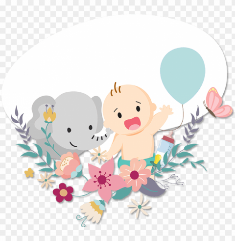 boy baby shower snapchat filter Transparent PNG Isolated Object with Detail
