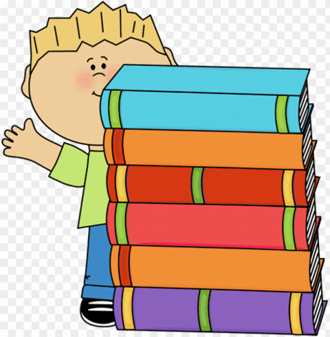 boy waving behind a stack of books clip art boy waving - behind preposition of place PNG files with no royalties PNG transparent with Clear Background ID 7d2030f2