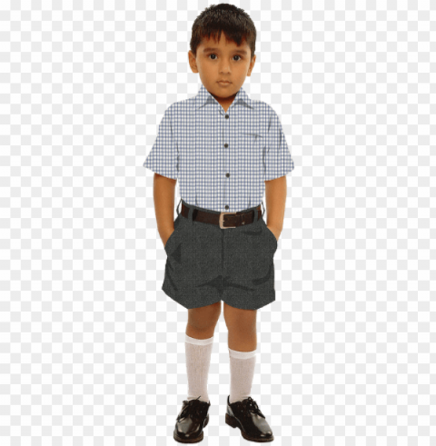 boy with shirt and trouser - school girl & boy Isolated Item with Transparent PNG Background