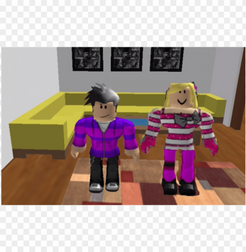 boys and girls hangout preview image - roblox girl and boy Isolated Subject on Clear Background PNG